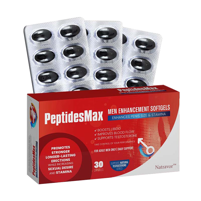 Natravor® Peptidesmax Men Max Strength and Vitality Softgels