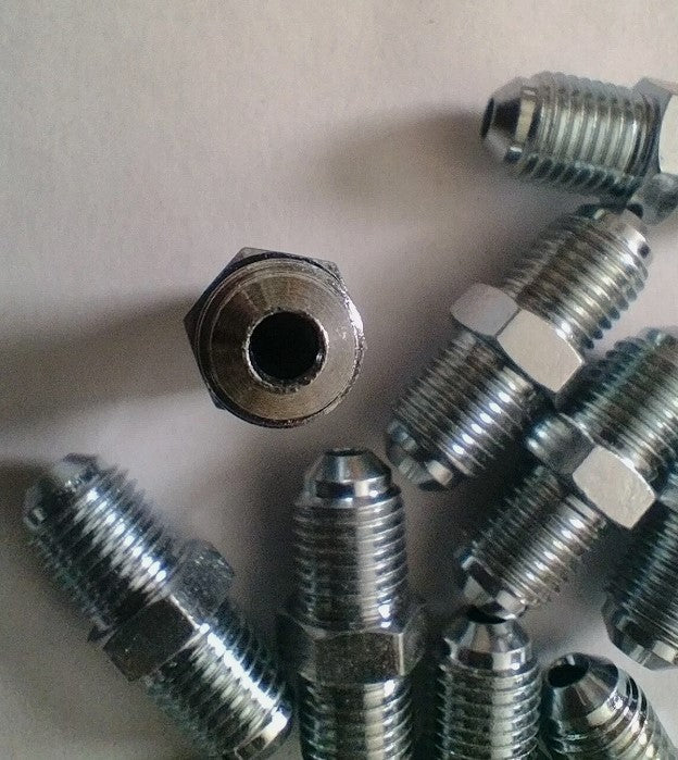 3/8" x 24 tpi Brake Pipe Connectors UNF (10)