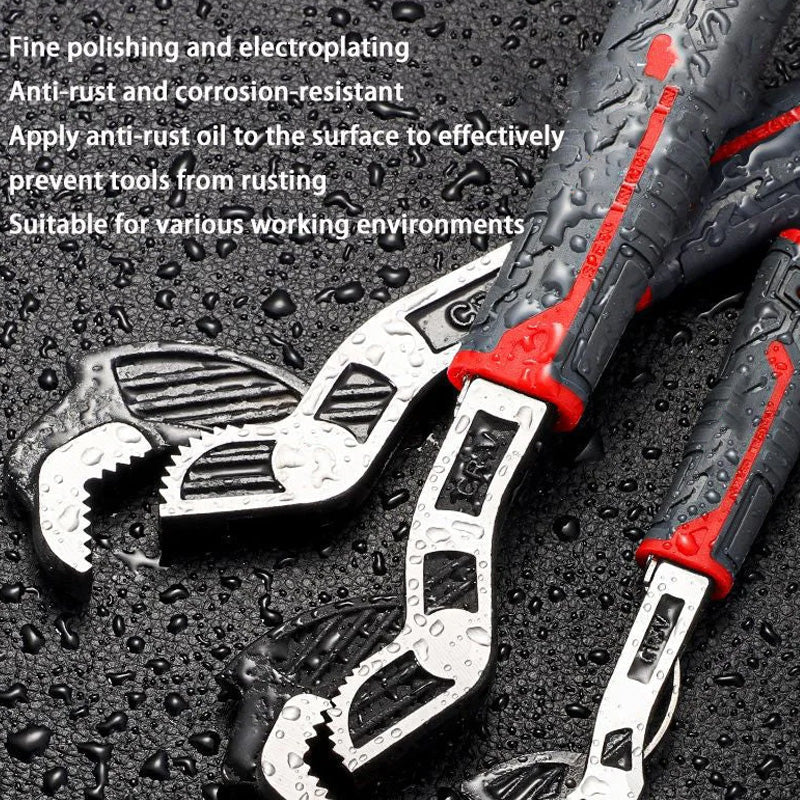 š„Hot Saleš„Industrial Grade Multifunctional Self-locking Pipe Wrench Tool