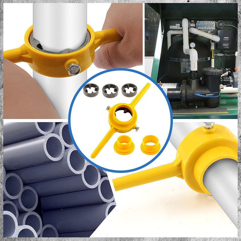 🔥Hot Sale - 40% OFF🔥2PCS Plastic Pipe Thread Die Kit