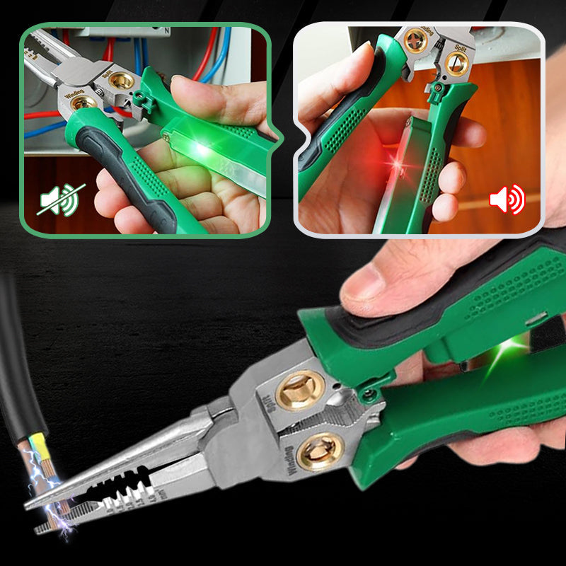 ๐ฅ8-in-1 Multi-Functional Wire Stripper Scissors With Electrical Test
