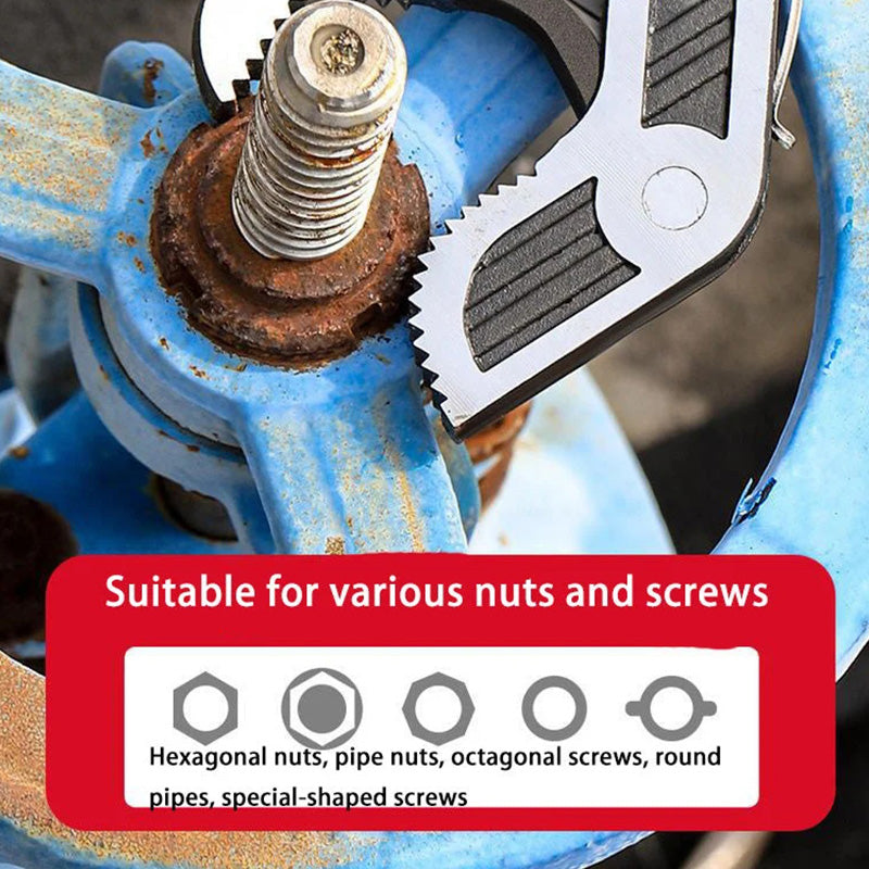 š„Hot Saleš„Industrial Grade Multifunctional Self-locking Pipe Wrench Tool