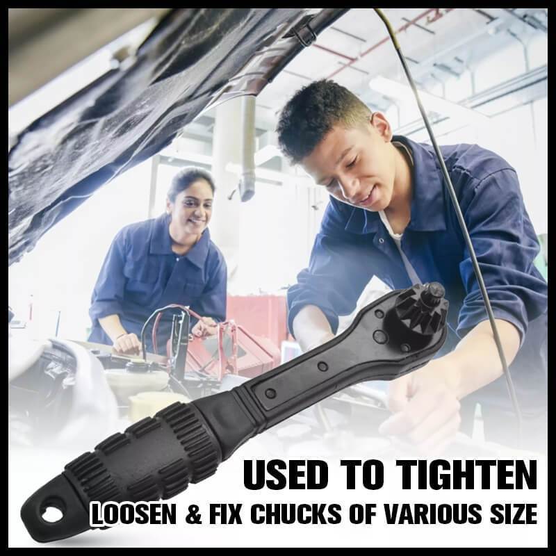 š„2025 Hot Saleš„ 2 in 1 Drill Chuck Ratchet Spanner