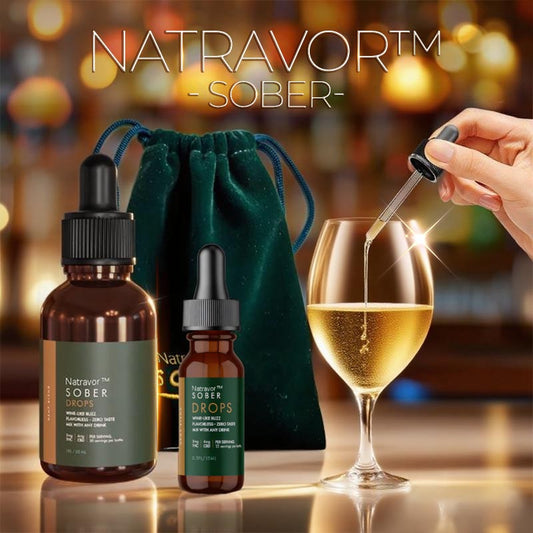 Natravor™Sober Drops — Natural Plant-Based Drops to Reduce Drinking, Support Liver Health, and Promote Clearer Mornings.