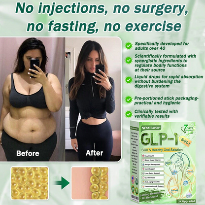 FDA Mall | Natravor® 8-in-1 Slim & Healthy Oral Solution (Once a day, results in 7 days), With 100 Billion CFU Active Probiotics ✅ Supports weight management, heart health, diabetes, gut & women’s health, while firming skin & boosting energy.