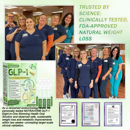 FDA Mall | Natravor® 8-in-1 Slim & Healthy Oral Solution (Once a day, results in 7 days), With 100 Billion CFU Active Probiotics ✅ Supports weight management, heart health, diabetes, gut & women’s health, while firming skin & boosting energy.