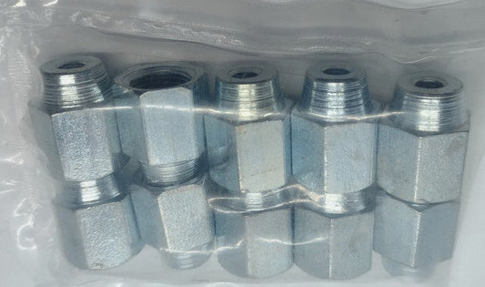 12mm x 1mm Female Brake Nuts for 3/16" Pipe (10)