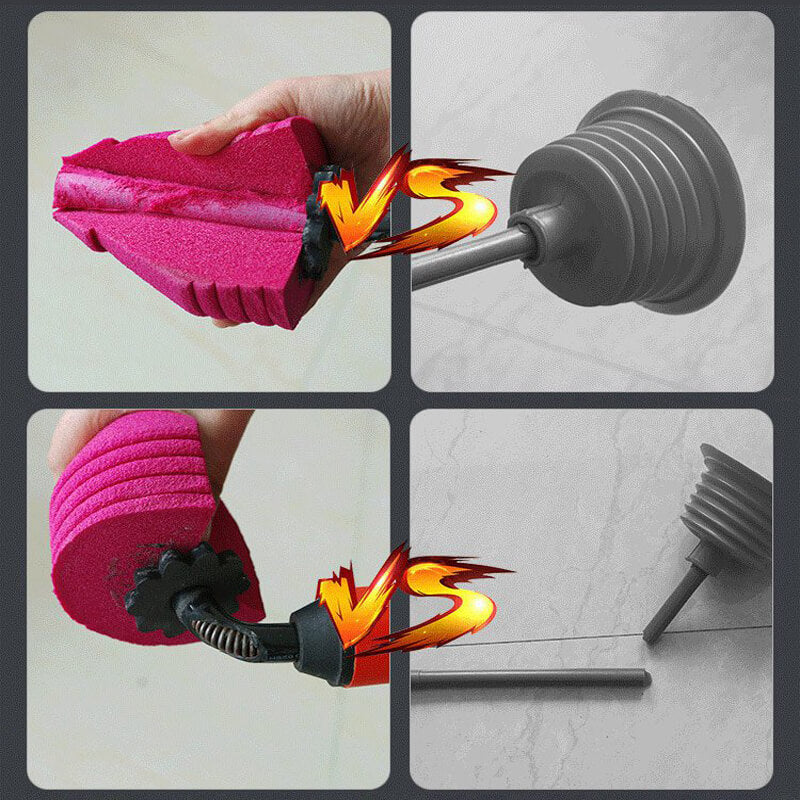 High Pressure Toilet Unblock One Shot Toilet Pipe Plunger, Upgraded Toilet Plunger Kit High Pressure Air Drain Clog Remover Plumbing Tool for Sink Bathroom Bathtub Clogged Pipe