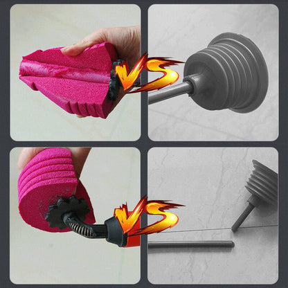 High Pressure Toilet Unblock One Shot Toilet Pipe Plunger, Upgraded Toilet Plunger Kit High Pressure Air Drain Clog Remover Plumbing Tool for Sink Bathroom Bathtub Clogged Pipe