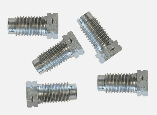 3/8" X 20 BSF Brake Pipe Nuts Long Male for 3/16" Brake Pipe (5)