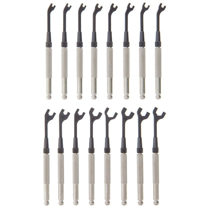 Wrench Set, 16 Pc. English / Metric Mini Open End
