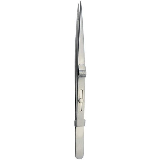 Diamond Tweezer, Slide Lock, Fine Points (Economy) 6.25”