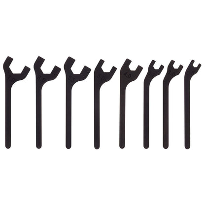 Wrench Set, 9 Pc. Interchangeable Metric Open End 1hdl, 8Bl