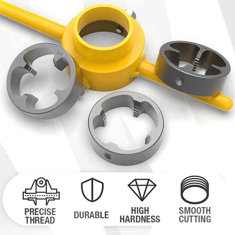 🔥Hot Sale - 40% OFF🔥2PCS Plastic Pipe Thread Die Kit