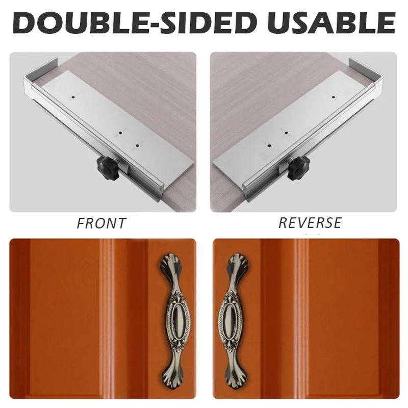 Adjustable Cabinet Hardware Jig Drilling Positioner